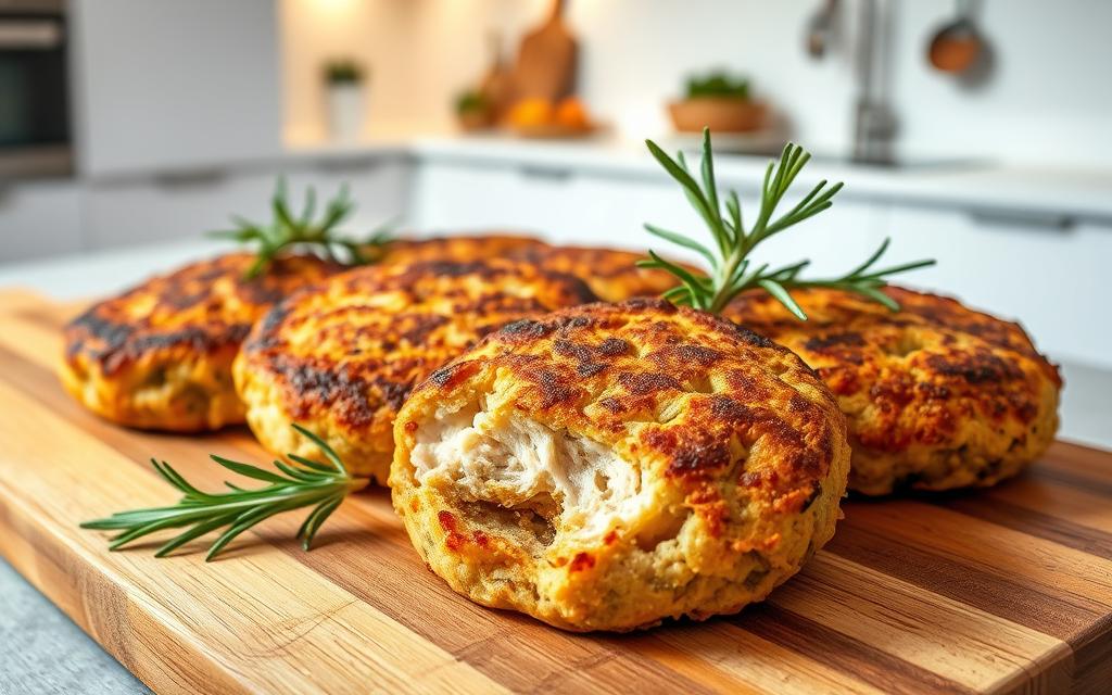 chicken patties - chicken patty