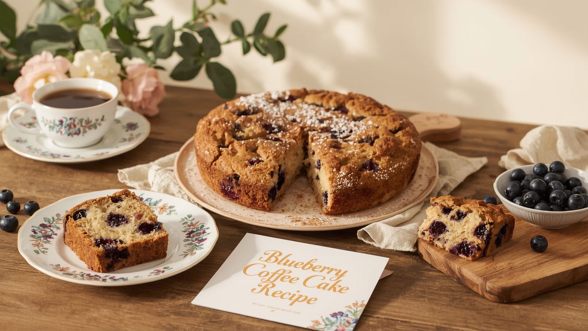 blueberry coffee cake recipe